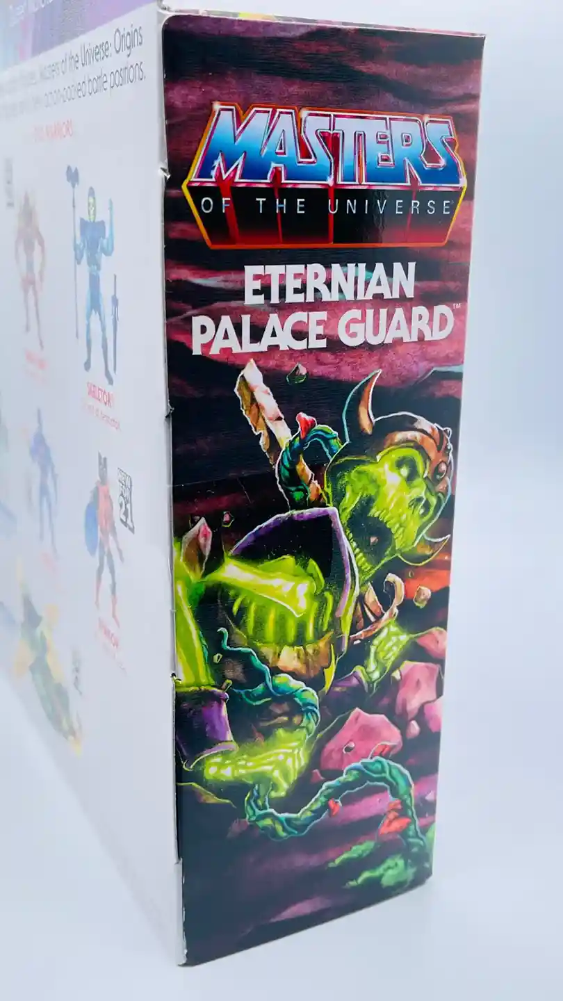 Eternian Palace Guard MOTU Origins Exclusive Right Side Box