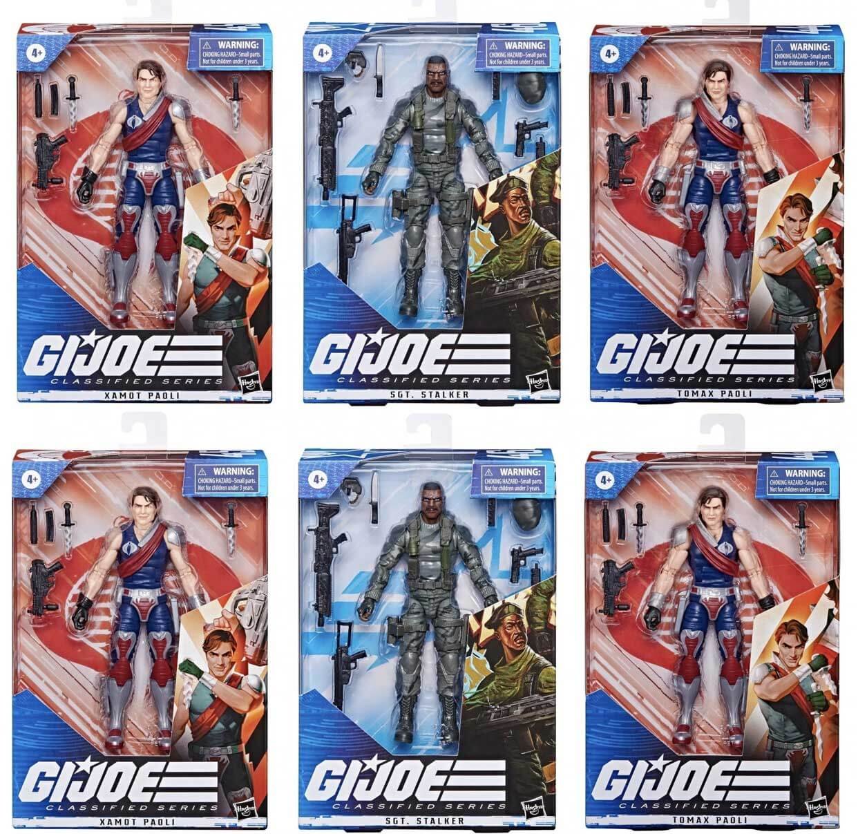 GI Joe Classified Series Tomax Xamot Stalker Case pack