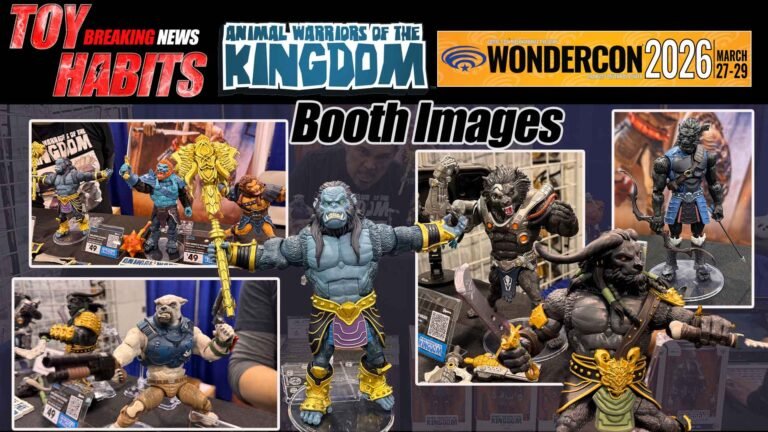 Animal-Warriors-of-the-Kingdom-AWOK-WonderCon-2026-Booth-Images