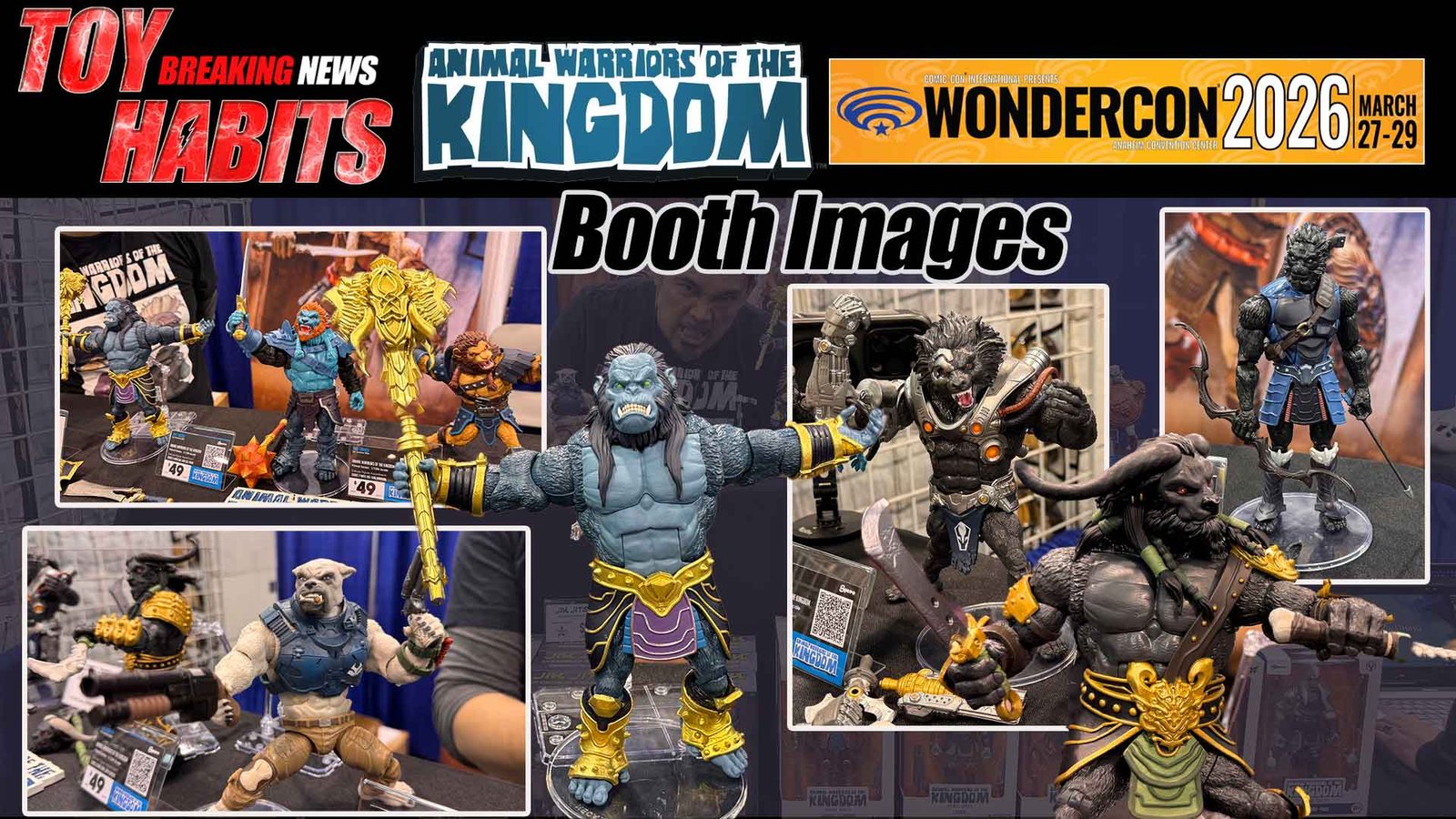 Animal-Warriors-of-the-Kingdom-AWOK-WonderCon-2026-Booth-Images