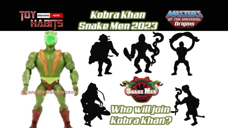 Kobra Kahn & MOTU Origins Snake Men Coming in 2023!