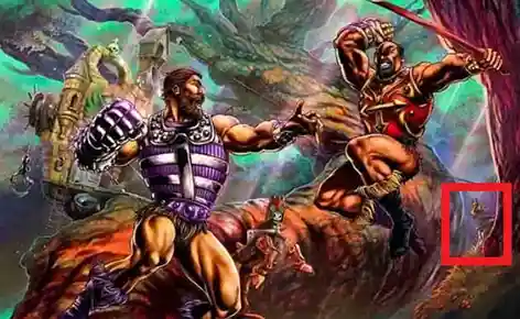 Masters of the Universe Origins Fisto Card back Artwork