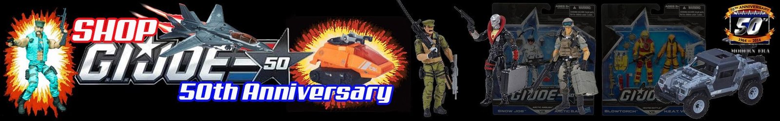 GI Joe 50TH Shop page