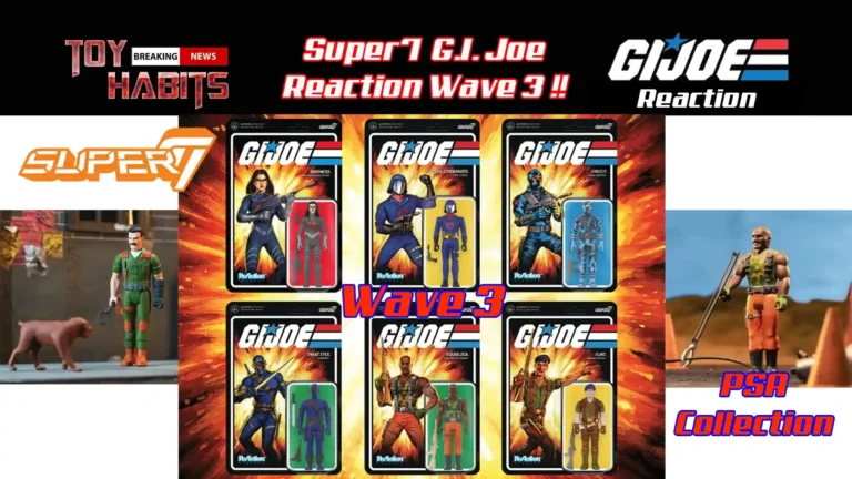 GI Joe Super7 Reaction Wave 3 & PSA Collection up for preorder!