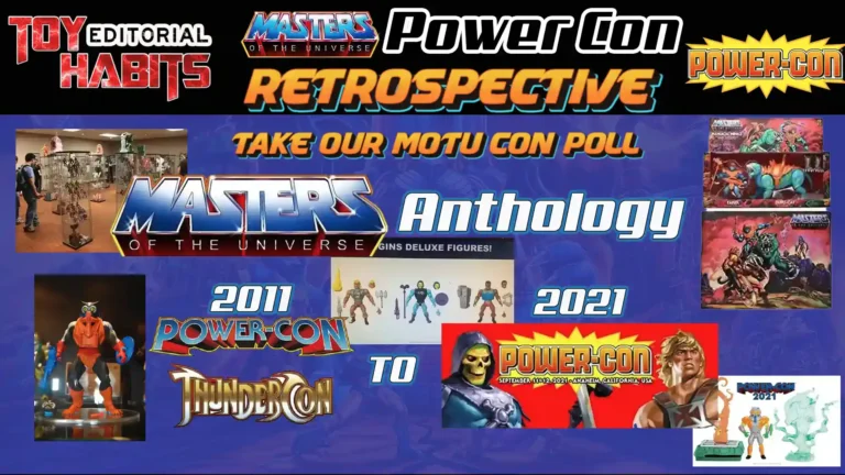 Masters of the Universe Power-Con Anthology & Exclusives Retrospective