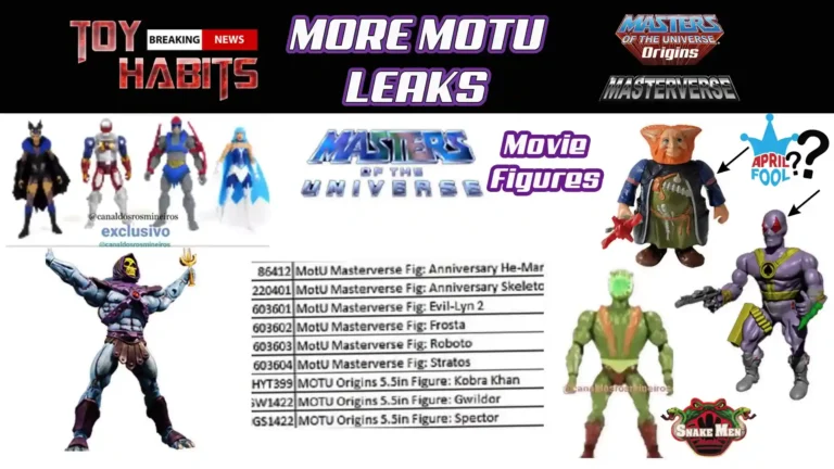 New  MOTU Origins and Masterverse Leaks Surfaces