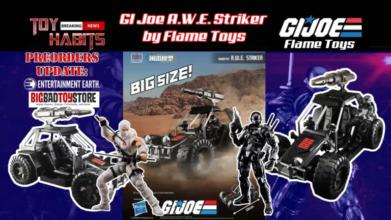 GI Joe A.W.E Striker by Flame Toys: UPDATE Preorders on EE & BBTS