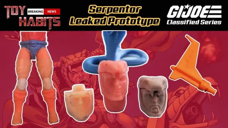 GI Joe Classified Series Serpentor Prototype Images Surface