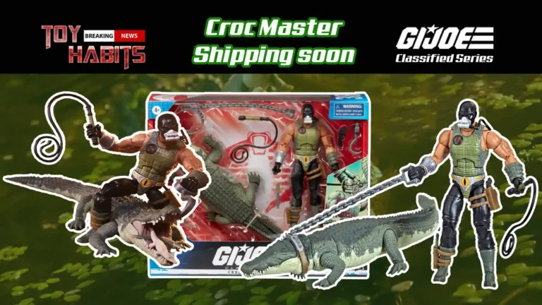 GI Joe Classified Series Croc Master Shipping Soon!