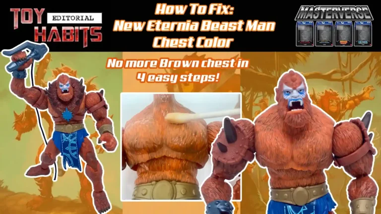 How to Fix New Eternia Masterverse Beast Man Chest Color