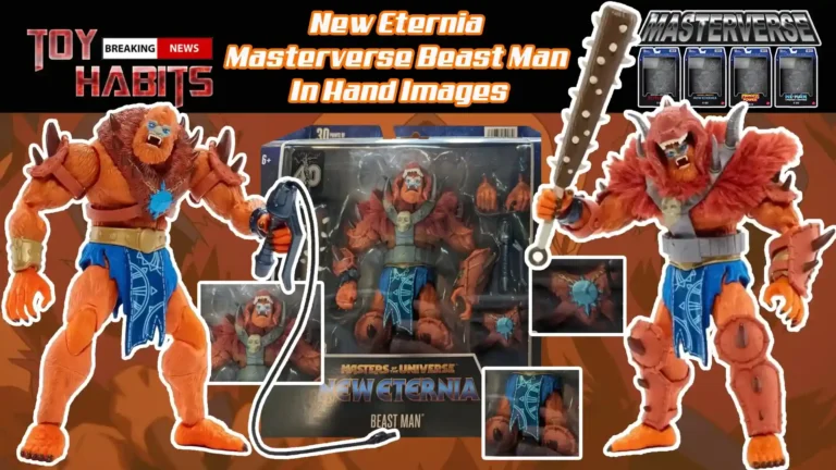 New Eternia Masterverse Beast Man In Hand Images