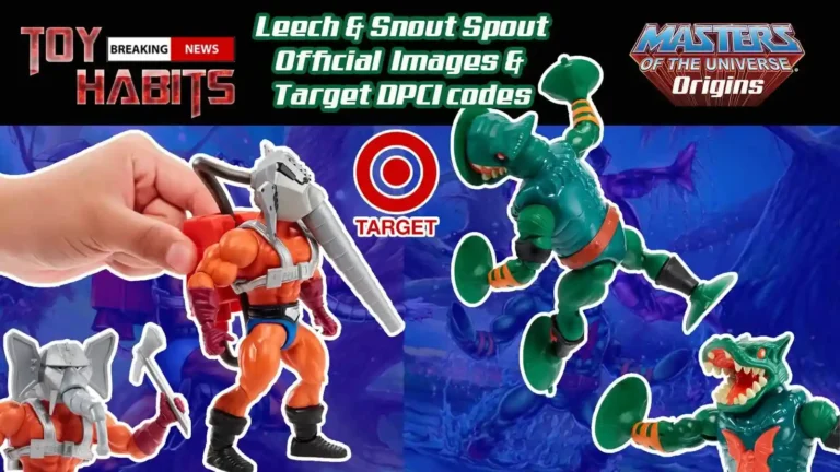 Leech & Snout Spout MOTU Origins Official Images and Target DPCI Codes