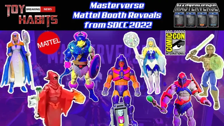 Masterverse Masters of the Universe SDCC 2022 Mattel Booth Reveals