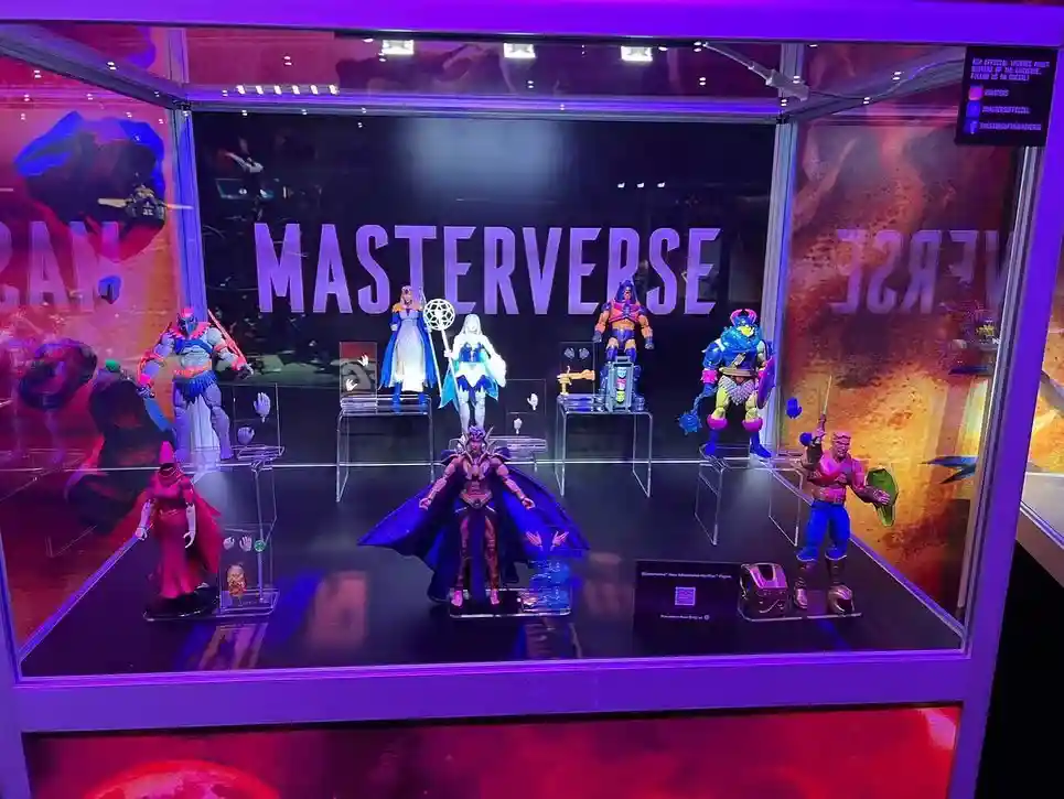 Masterverse Mattel Booth Reveals SDCC 2022