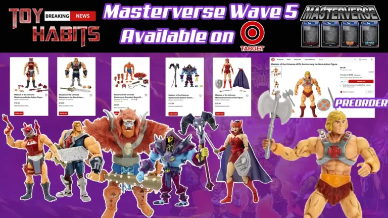 Masterverse Wave 5 & New Eternia Beast Man AVAILABLE + 40th Anniversary He-Man Target Preorder