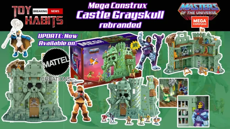 Mega Construx Castle Grayskull Rebranded