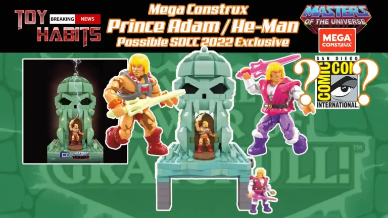 Possible SDCC 2022 Exclusive MOTU ‘By the Power of Grayskull’ Mega Construx Set