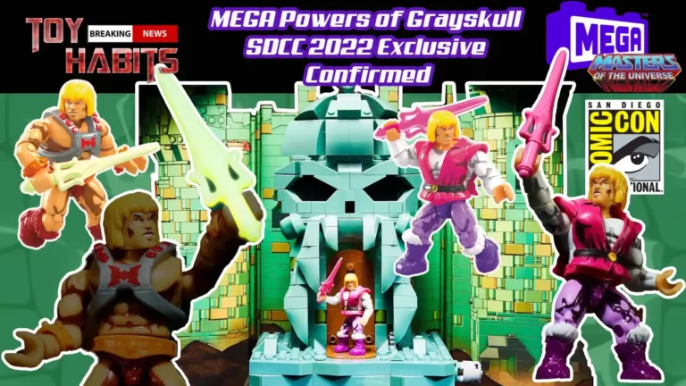 MEGA Powers of Grayskull MOTU SDCC 2022 Exclusive Confirmed