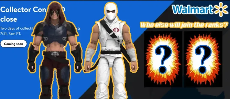 Storm Shadow and Zartan GI Joe Classified Series Walmart Collector Con 2022 Preorders LIVE!