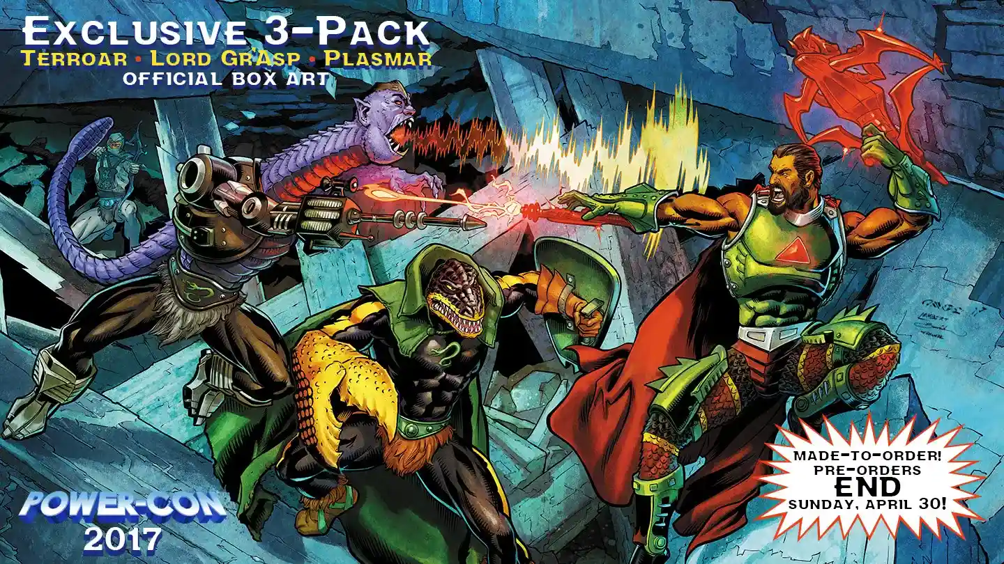 Lord Gr'asp & Terroar Power-Con-Exclusives