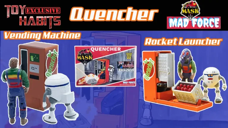 MASK Custom Quencher Vending Machine Rocket Launcher from Mad Force Toys