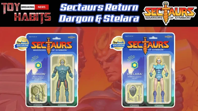 Sectaurs Warriors of Symbion Figures Return by Nacelle Co.