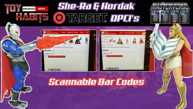 Masterverse Hordak and She-Ra Target DPCI Codes