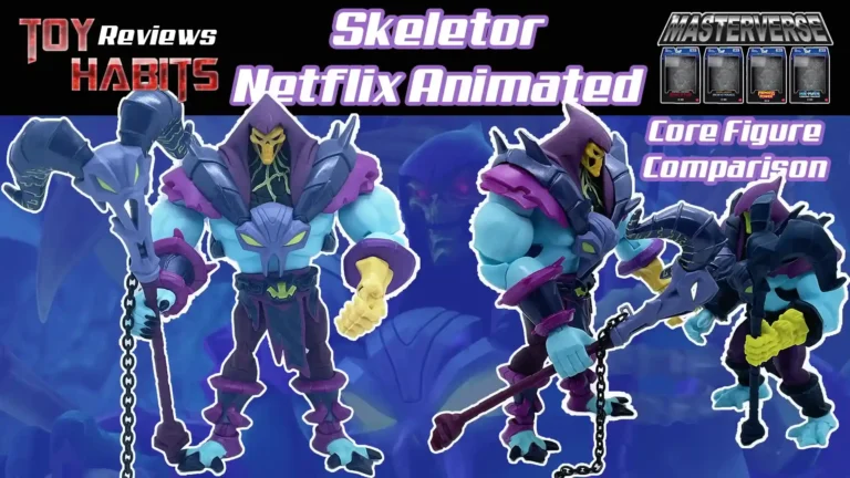 Skeletor Masterverse Netflix Animated CGI Figure Review