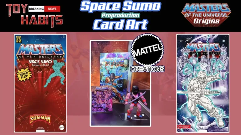 Space Sumo MOTU Origins Mattel Creations Preproduction Card Art Reveal