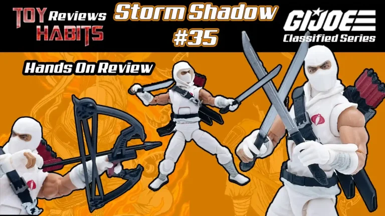 Storm Shadow GI Joe Classified Series #35 Review and Vintage Comparison