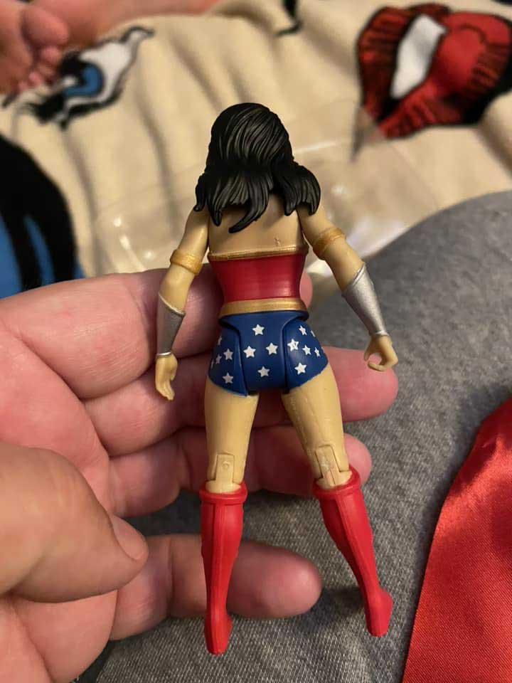 Wonder Woman DC Superpowers McFarlane rear