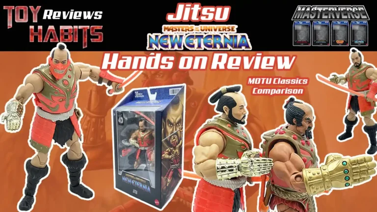 Jitsu New Eternia Masterverse Figure Review and MOTU Classics Comparison