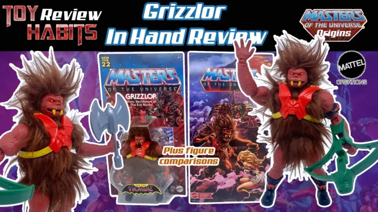 Mattel Creations MOTU Origins Grizzlor In Hand Review