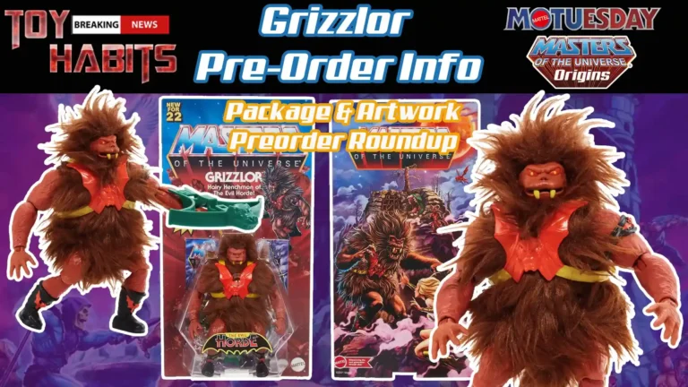 Mattel Creations MOTU Origins Grizzlor Preorder + Wun-Dar 2nd Run