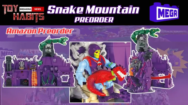Masters of the Universe Mega Construx Snake Mountain Preorder and Update