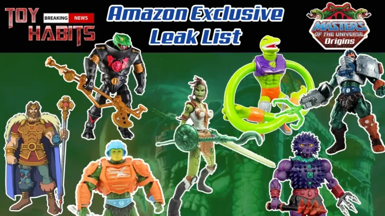 Masters of the Universe Origins Leaked Amazon Exclusive Figure List