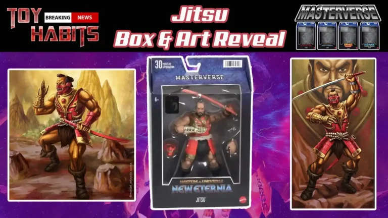 Masterverse Jitsu Box and Art Revealed plus Preorder Information