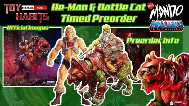 Battle Cat and He-Man Masters of the Universe 1/6 Scale Mondo Time Preorder