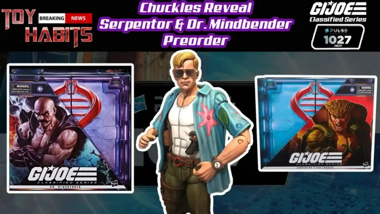 Chuckles GI Joe Classified Series Name Only Reveal and Dr. Mindbender and Serpentor Preorders 1027