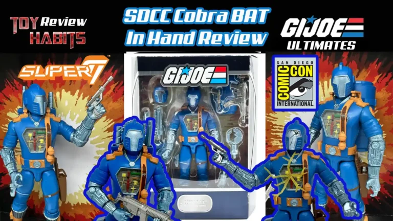 Cobra BAT GI Joe Super7 Ultimates SDCC 2022 Exclusive In Hand Review