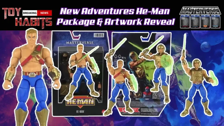 Masterverse New Adventures He-Man Package & Artwork Reveal