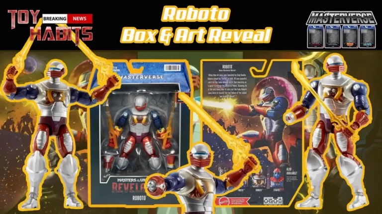 Masterverse Revelation Roboto Box & Art Reveal