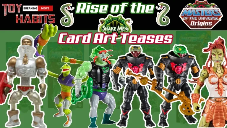 MOTU Origins Wave 11 Rise of the Snake Men Card Art Teases