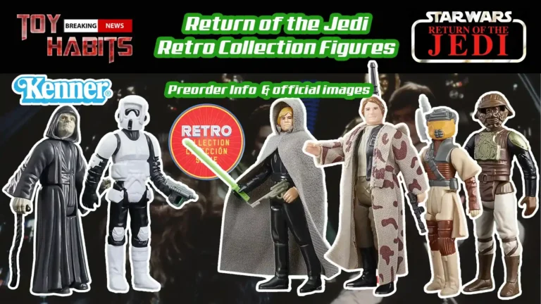 Return of the Jedi Retro Collection Figures Preorder & Official Images