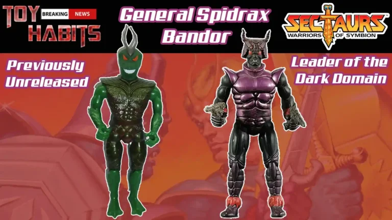 Sectaurs Wave 2 Reveal: General Spidrax and Previously Unreleased Figure Bandor