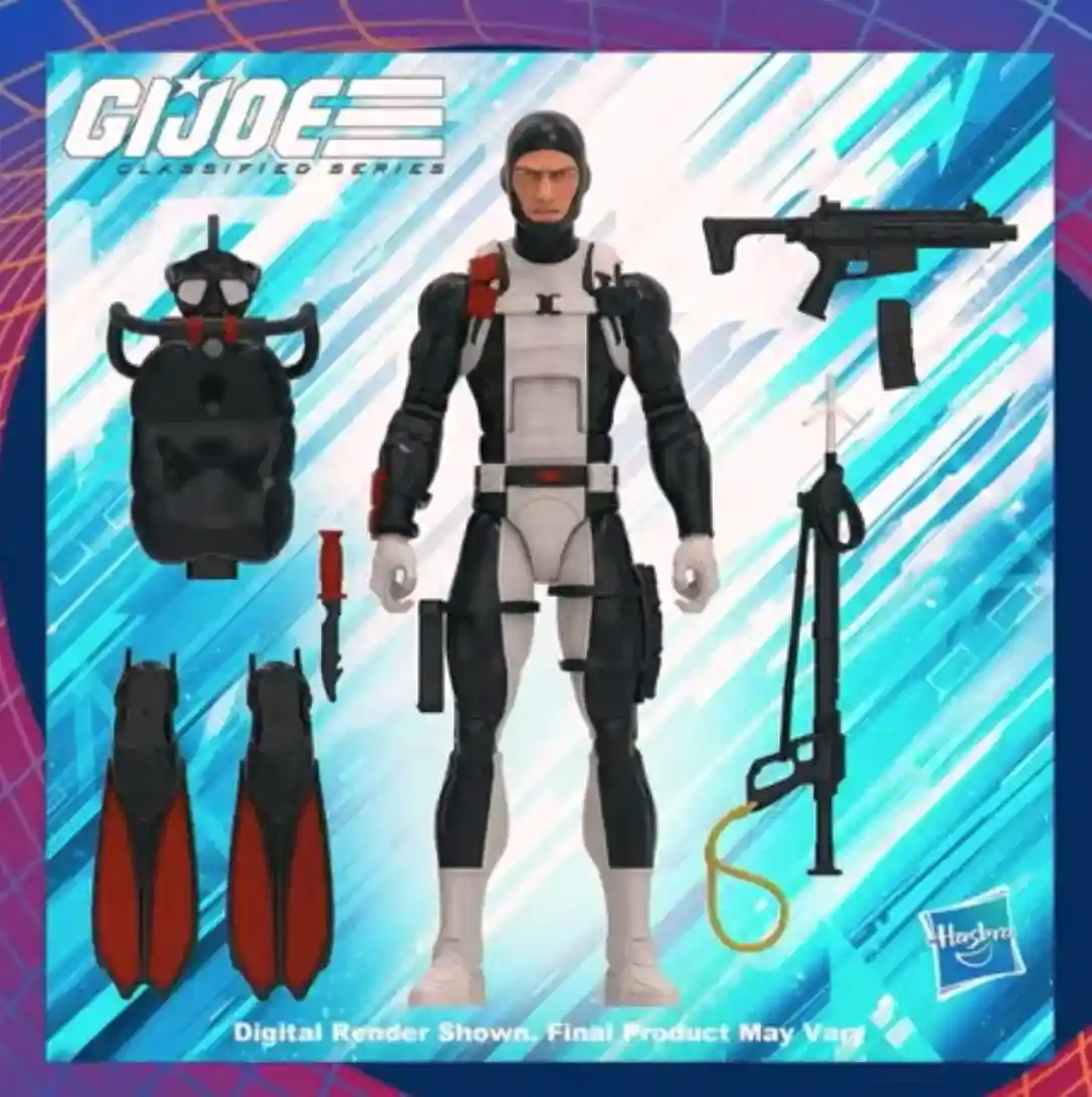 Torpedo GI Joe Classified Series Digital Render Reveal