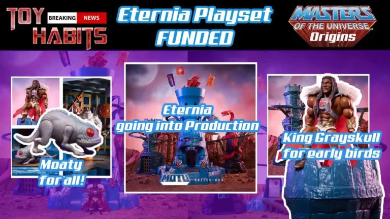 Eternia MOTU Origins Mattel Creations Funded and going into Production