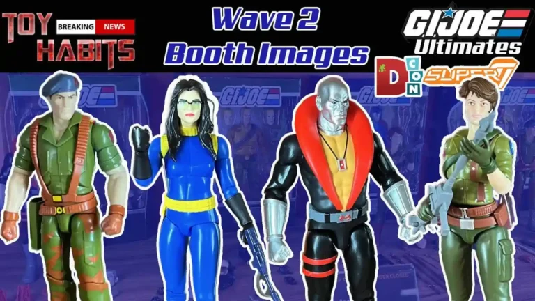GI Joe Ultimates Super7 Wave 2 Designer Con 2022 Booth Images