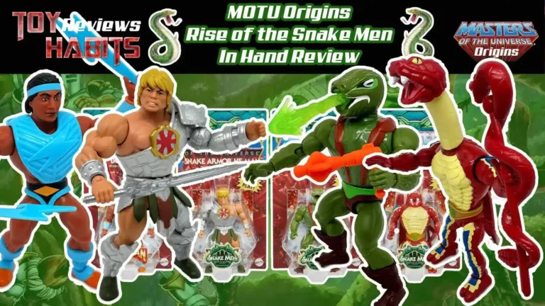 MOTU Origins Rise of the Snake Men Wave 11 In Hand Review