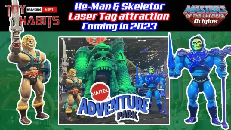 Mattel Adventure Park MOTU Laser Tag Attraction coming